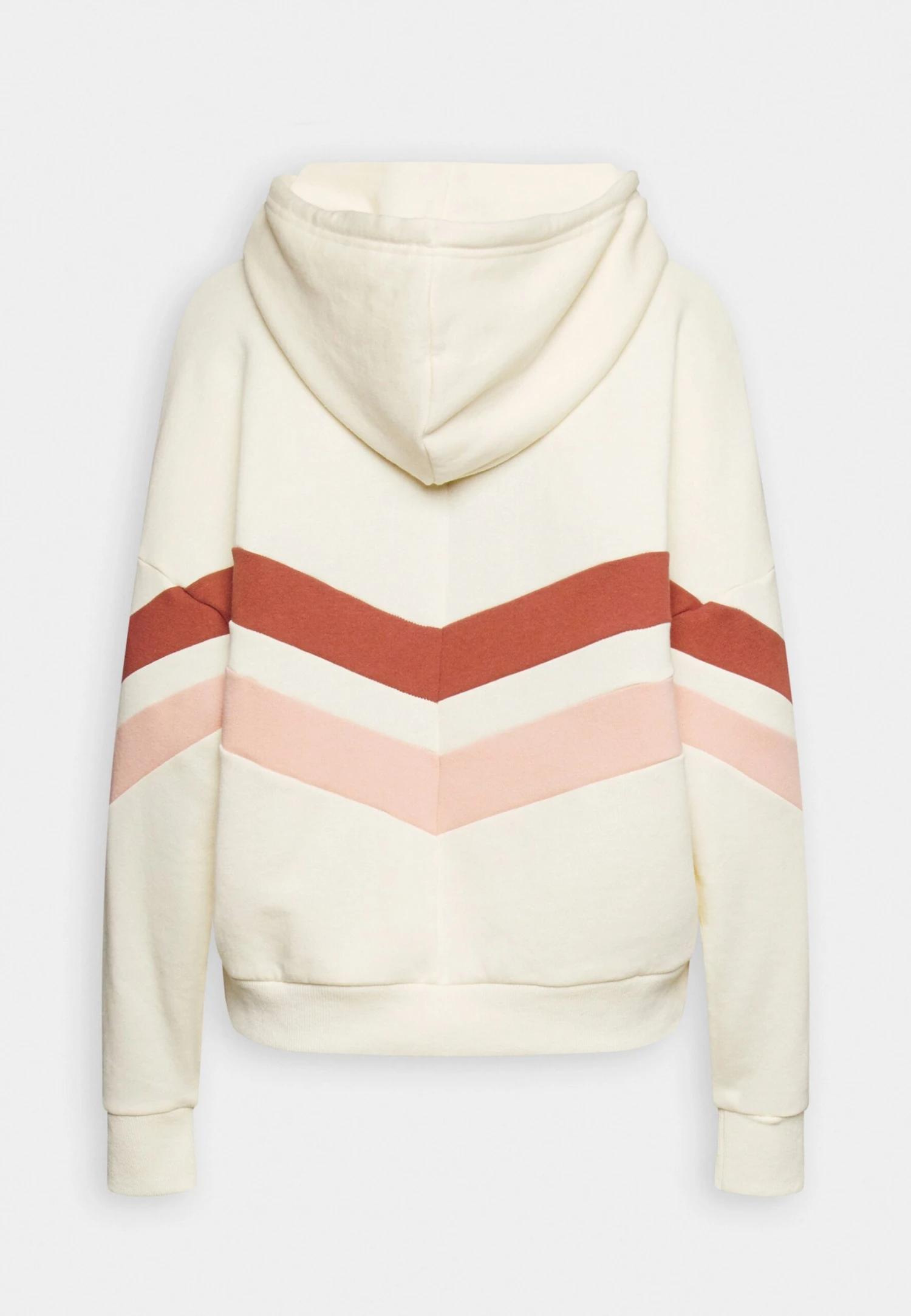 Even&Odd Sweatshirt - White/Brown/Pink 2 Even&Odd Sweatshirt - White/Brown/Pink - Image 2