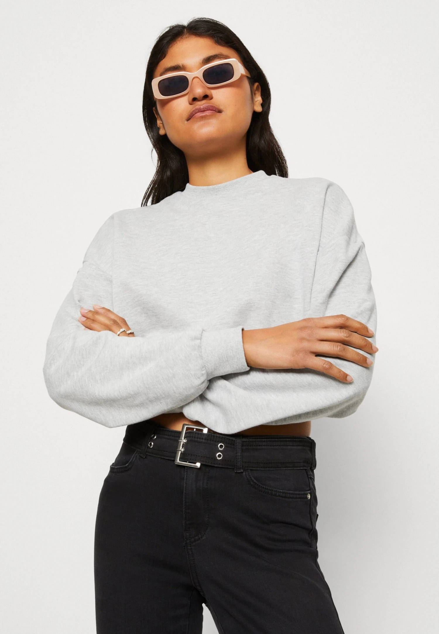 Even&Odd Sweatshirt - Light Grey 4 Even&Odd Sweatshirt - Light Grey - Image 4