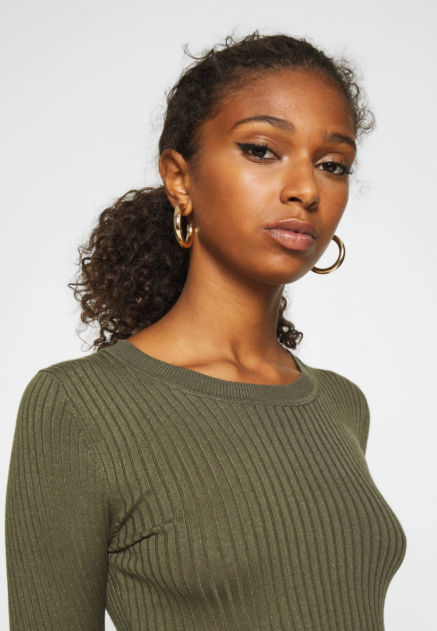 Even&Odd Jumper - Olive Night 4 Even&Odd Jumper - Olive Night - Image 4