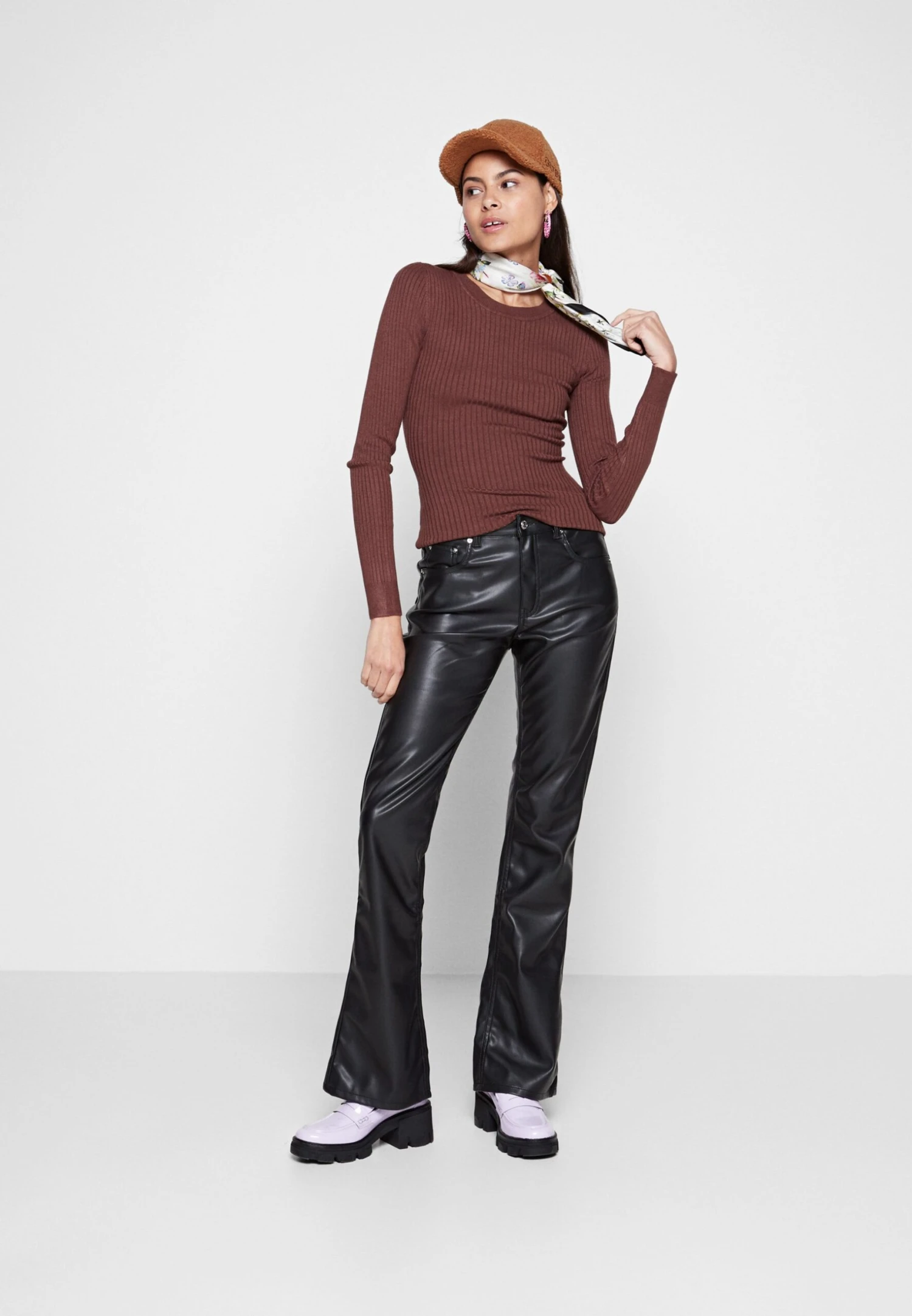 Even&Odd Jumper - Brown 2 Even&Odd Jumper - Brown - Image 2