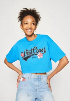 Even&Odd Print T-Shirt - Blue 9 Even&Odd Print T-Shirt - Blue -Even-Odd Store 1919a4f61cb34759b1b046b4774dec51 scaled