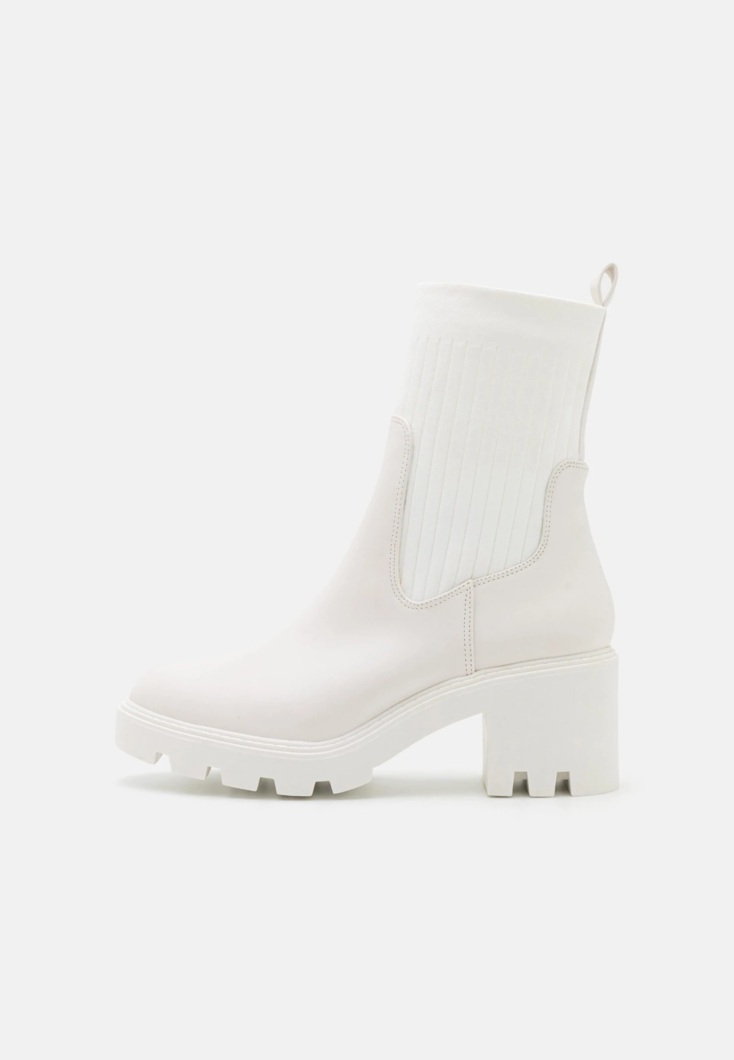 Platform Ankle Boots - White 2 Platform Ankle Boots - White - Image 2