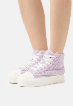 Even&Odd High-Top Trainers - Lilac