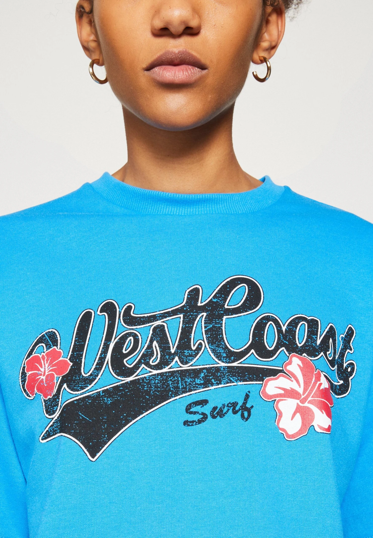 Even&Odd Print T-Shirt - Blue 6 Even&Odd Print T-Shirt - Blue - Image 6