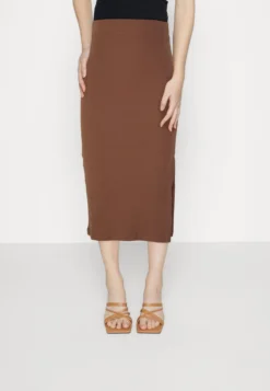 Even&Odd Pencil Skirt - Brown