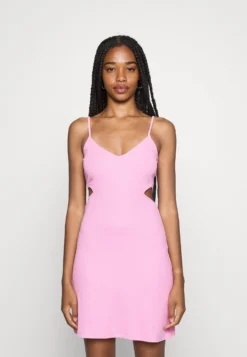 Even&Odd Flare Mini Dress- Day Dress - Pink