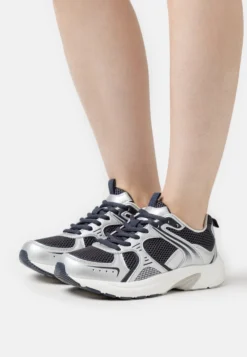 Even&Odd Trainers - Dark Blue/Silver