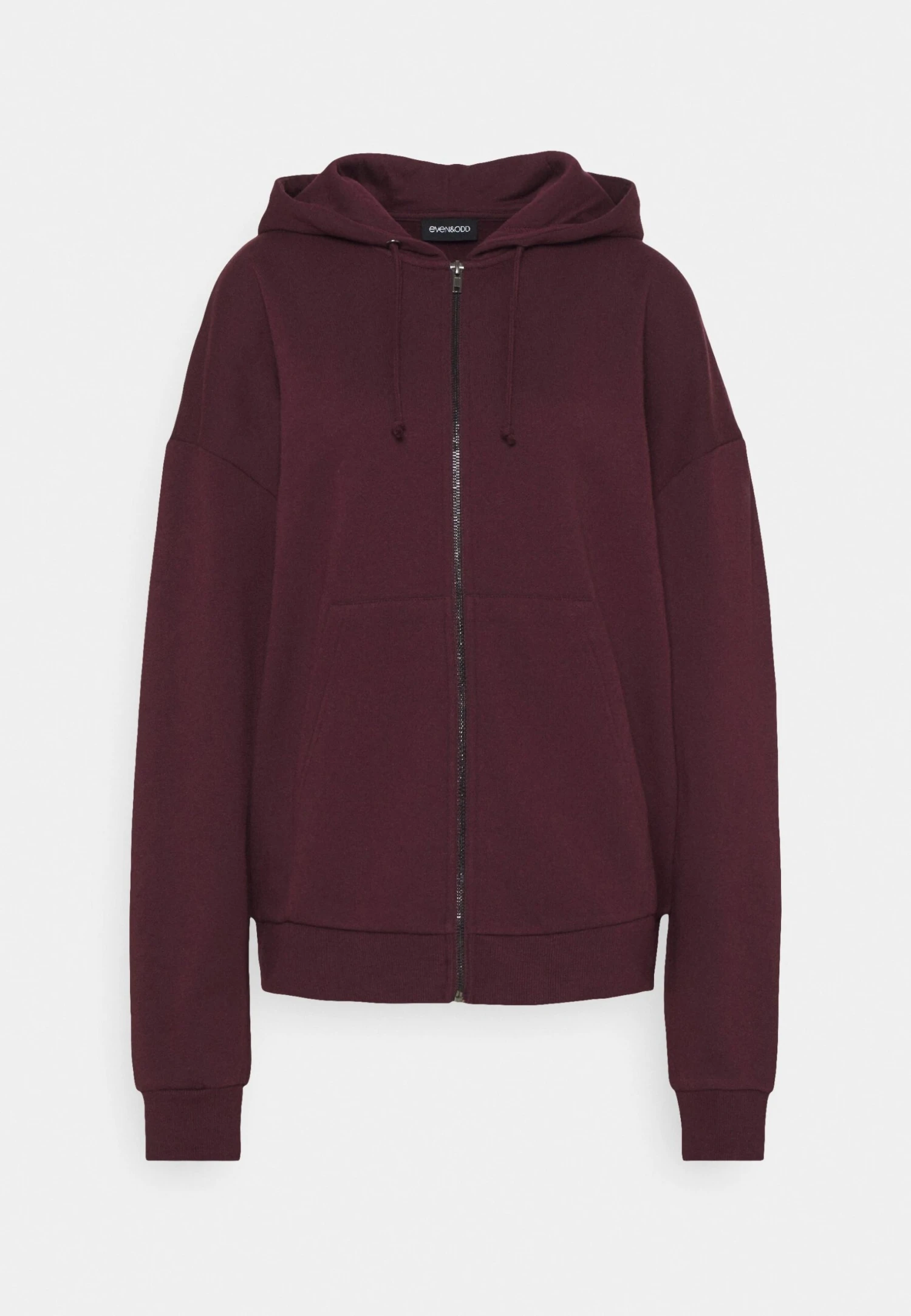 Even&Odd Zip-Up Sweatshirt - Bordeaux 1 Even&Odd Zip-Up Sweatshirt - Bordeaux