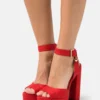 Even&Odd High Heeled Sandals - Red