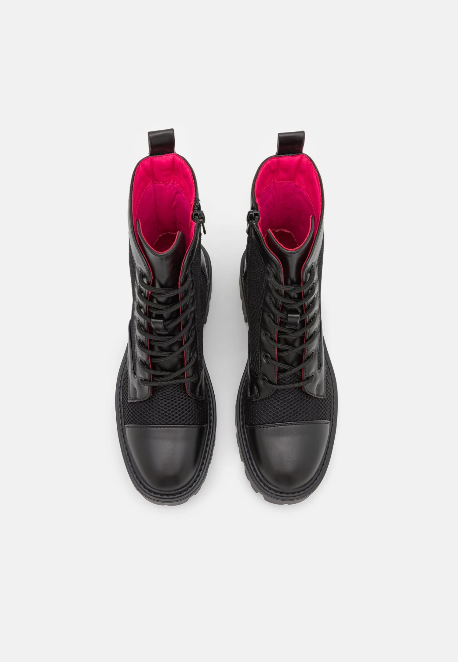 Even&Odd Platform Ankle Boots - Black 6 Even&Odd Platform Ankle Boots - Black - Image 6