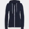 Zip-Up Sweatshirt - Dark Blue
