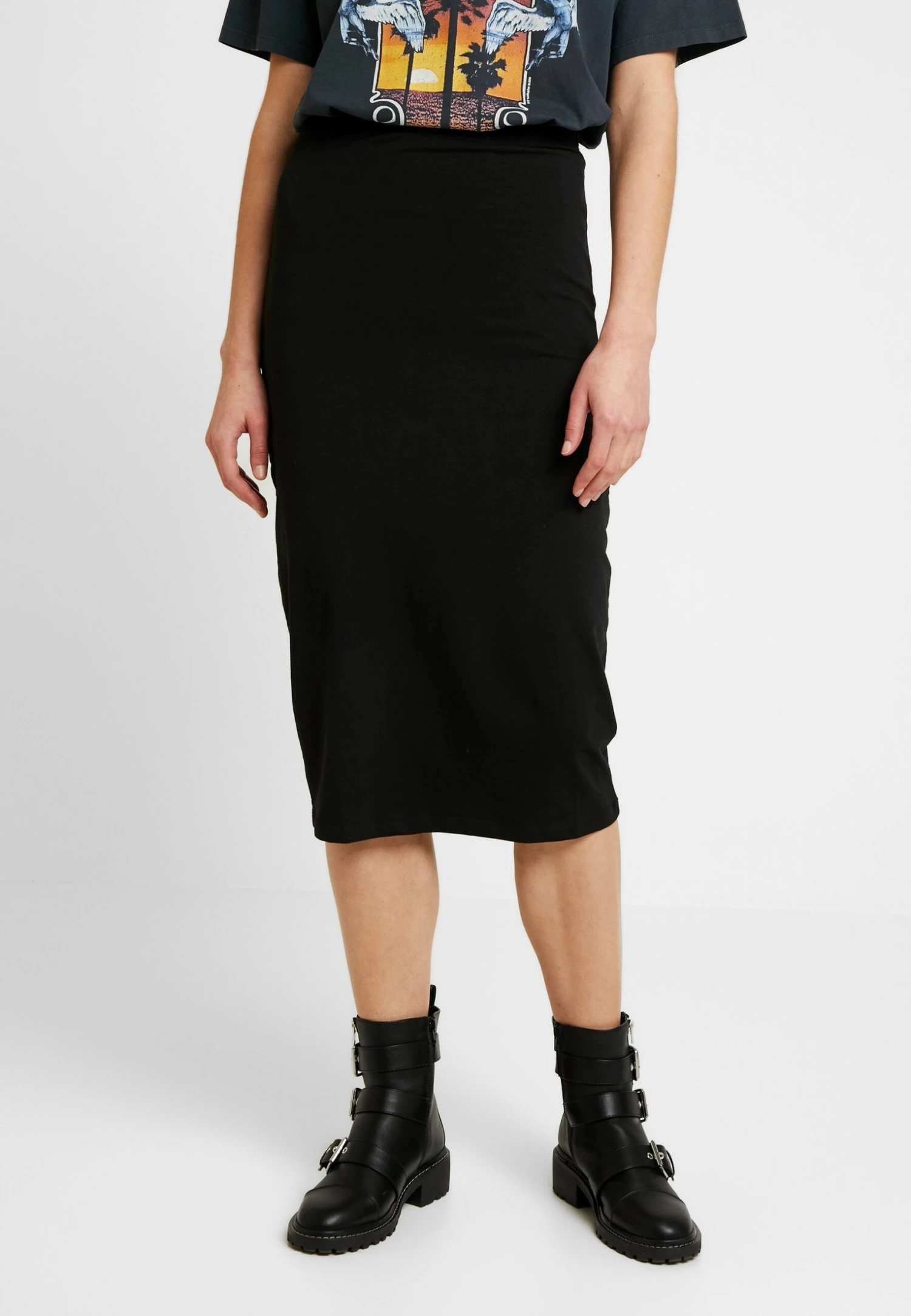 Even&Odd 2 Pack - Pencil Skirt - Black/ Grey 3 Even&Odd 2 Pack - Pencil Skirt - Black/ Grey - Image 3