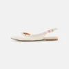 Even&Odd Slingback Ballet Pumps - White