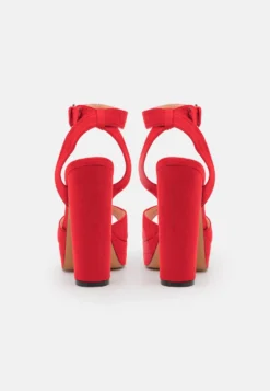 Even&Odd High Heeled Sandals - Red -Even-Odd Store 418866e18fd942fcbd4abcedd42a2cea scaled