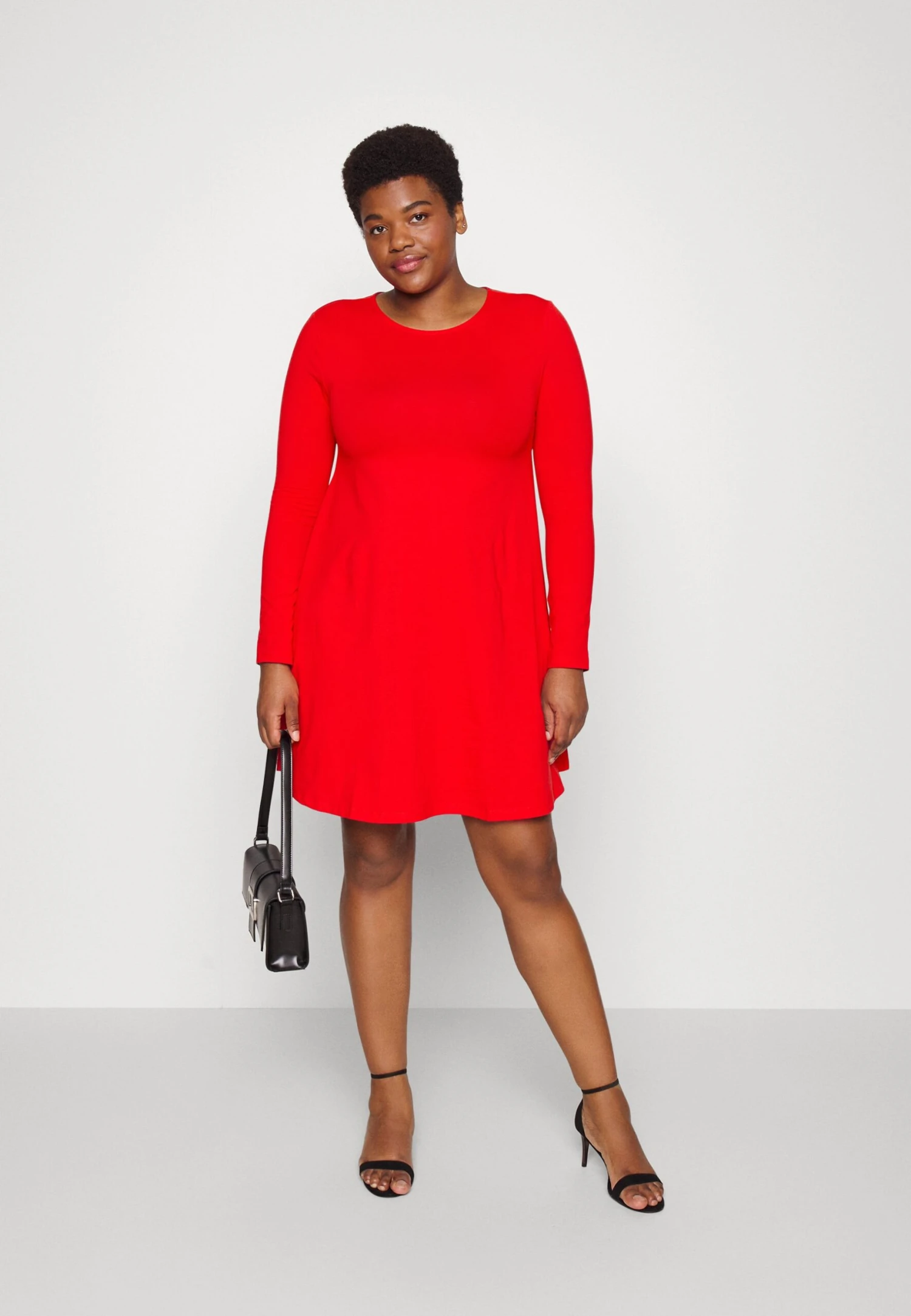 Day Dress - Red 2 Day Dress - Red - Image 2