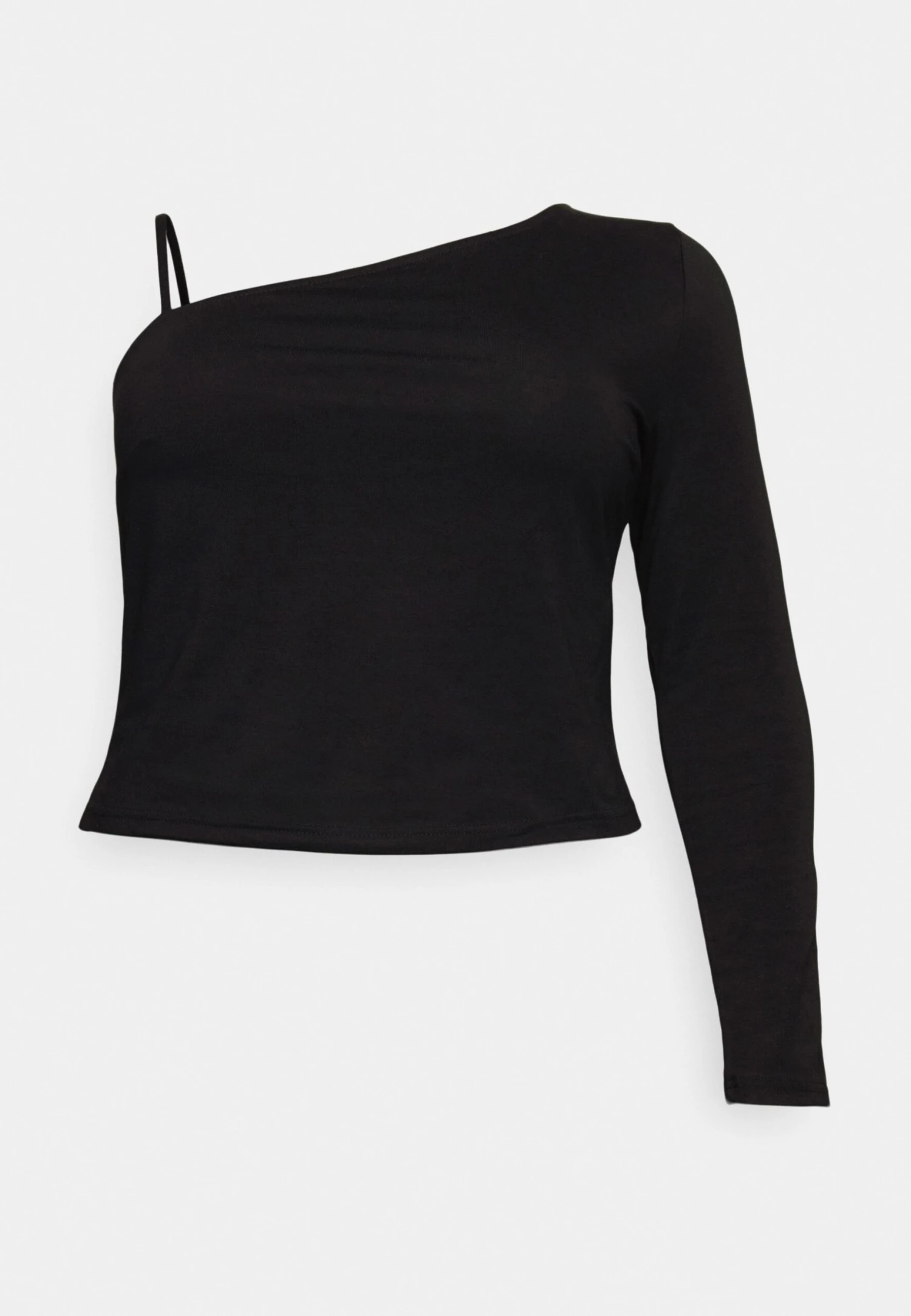 Asymmetrical - Long Sleeved Top - Black 4 Asymmetrical - Long Sleeved Top - Black - Image 4