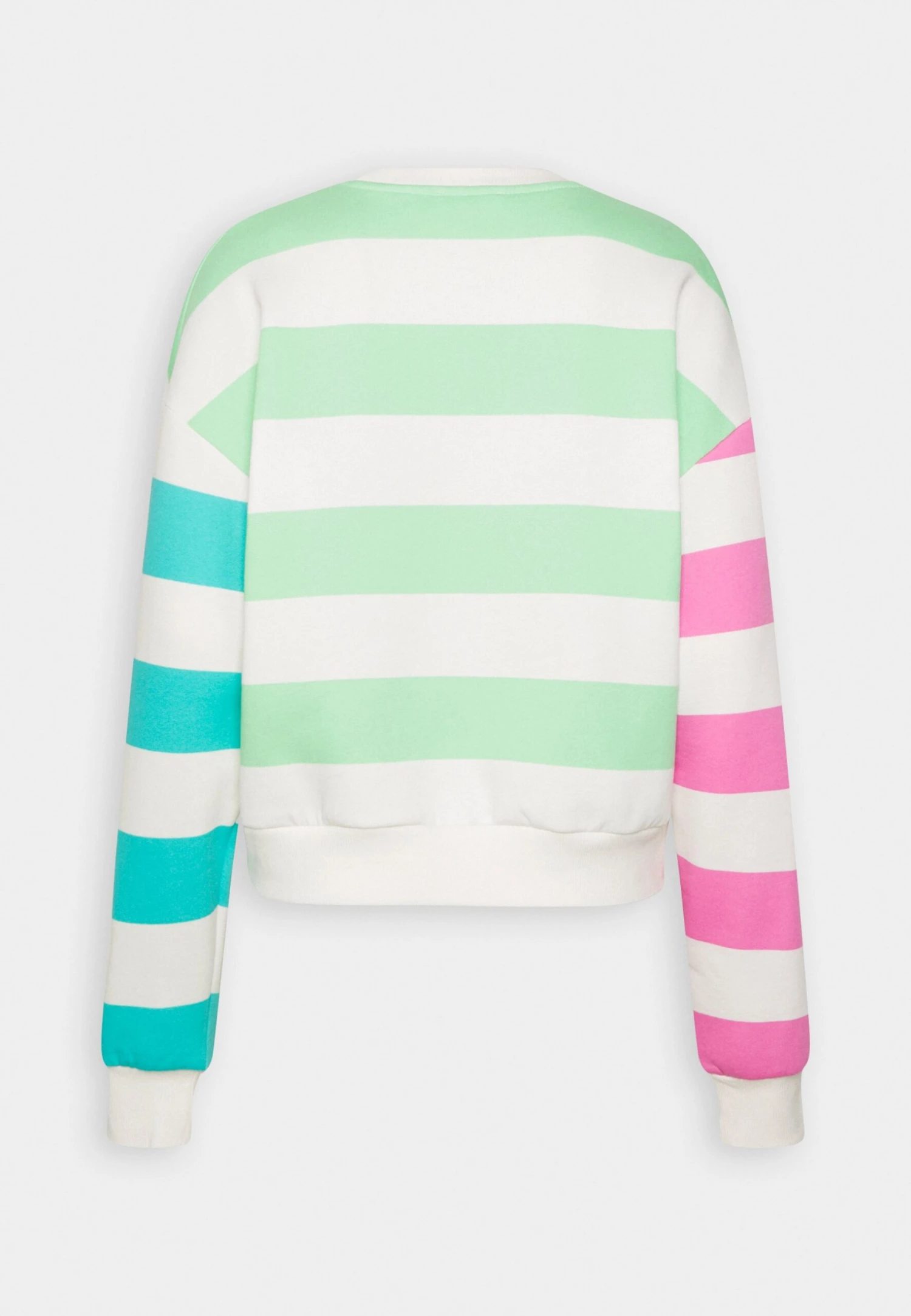 Even&Odd Sweatshirt - Light Green/Light Blue/White 2 Even&Odd Sweatshirt - Light Green/Light Blue/White - Image 2