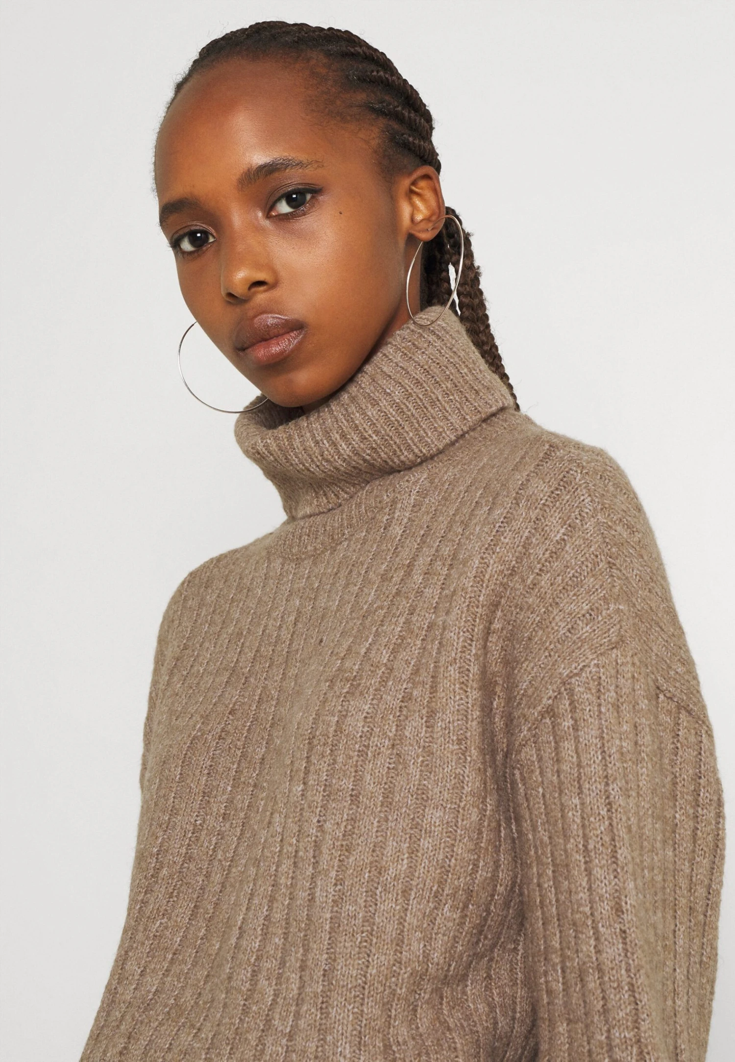 Even&Odd Jumper - Taupe 4 Even&Odd Jumper - Taupe - Image 4