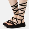 Even&Odd Platform Sandals - Black