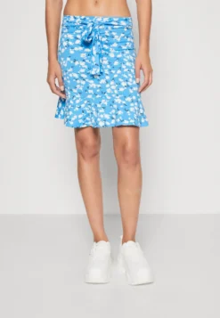 Even&Odd Mini Skirt With Volant - A-Line Skirt