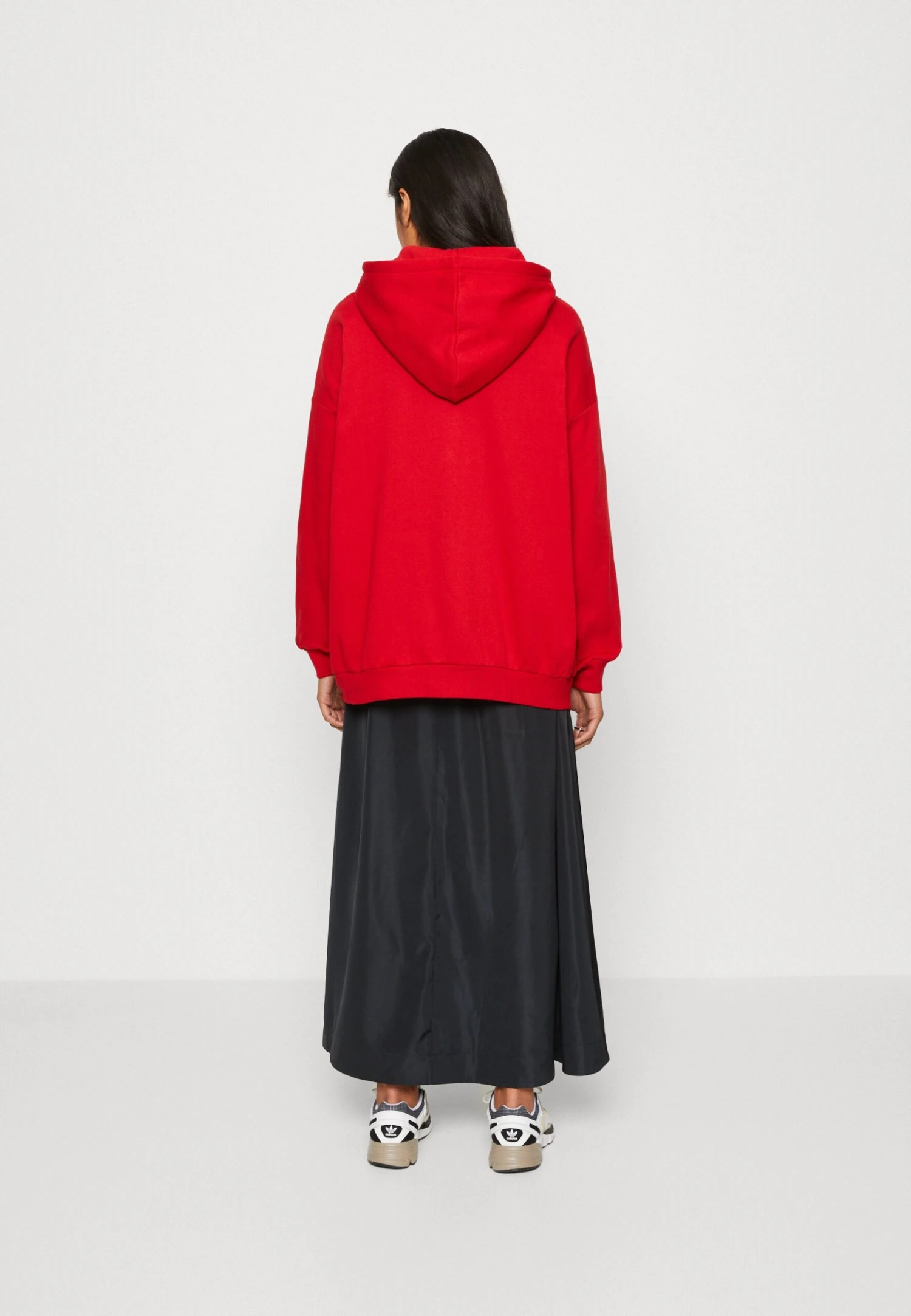 Even&Odd Zip-Up Sweatshirt - Red 3 Even&Odd Zip-Up Sweatshirt - Red - Image 3