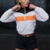 Cropped Training Jacket - Training Jacket - White
