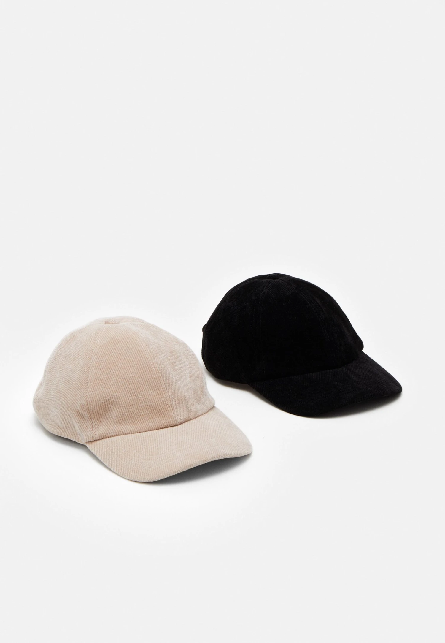 Even&Odd 2 Pack - Cap - Black/Beige 1 Even&Odd 2 Pack - Cap - Black/Beige