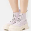 Even&Odd Ankle Boots - Lilac