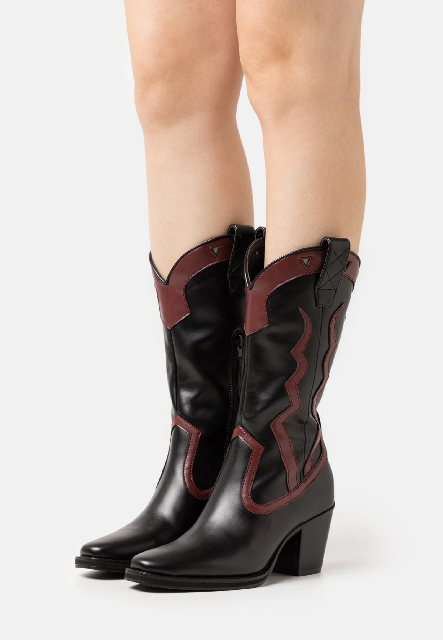 Even&Odd Cowboy/Biker Boots - Black 1 Even&Odd Cowboy/Biker Boots - Black