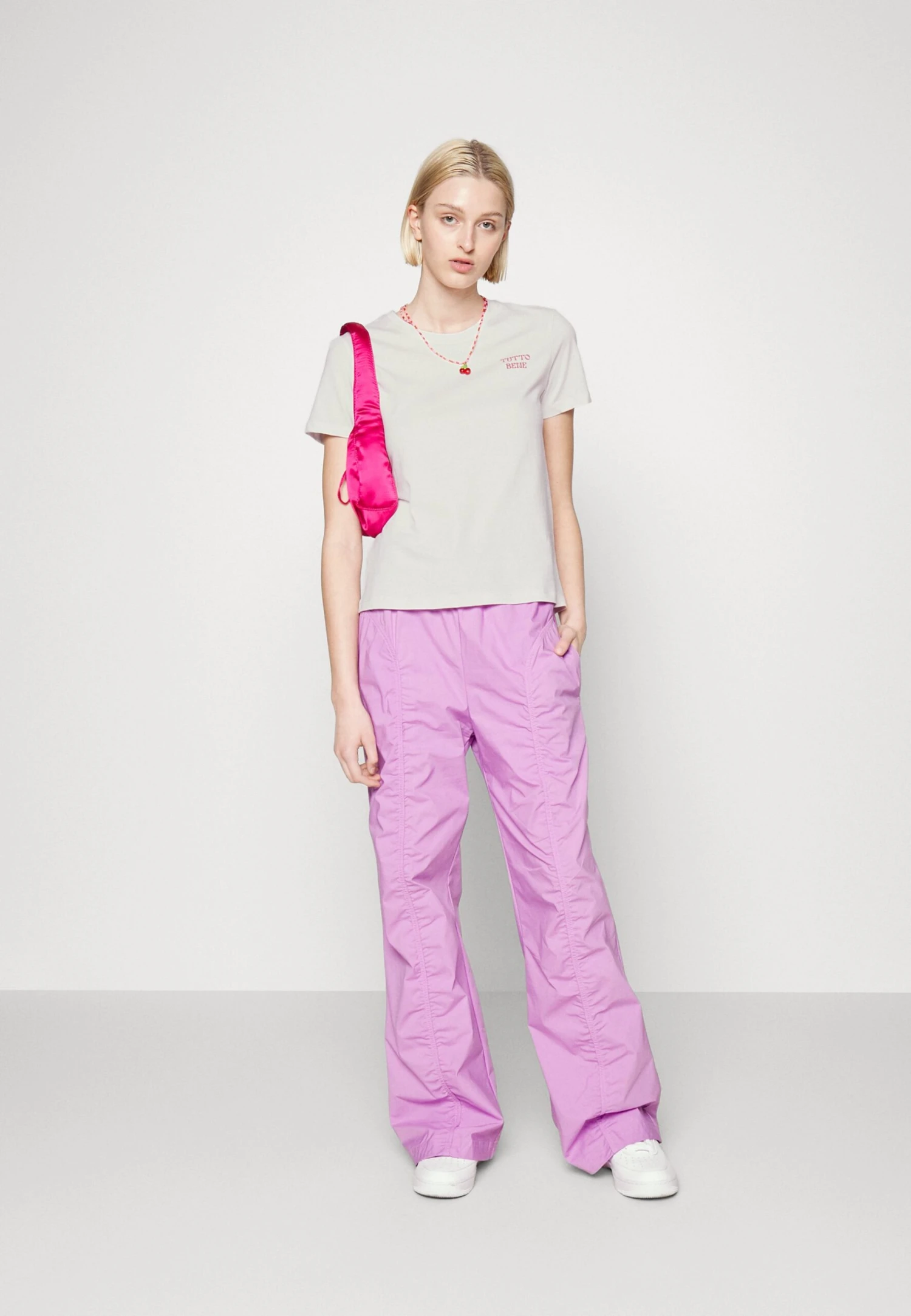 Even&Odd Hattie Tutto Bene- Basic T-Shirt - Light Pink 2 Even&Odd Hattie Tutto Bene- Basic T-Shirt - Light Pink - Image 2