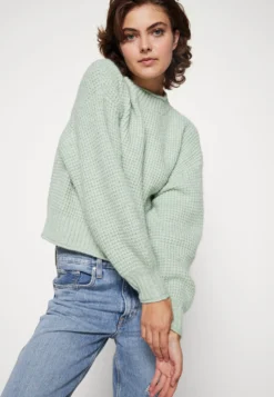 Even&Odd Moss Stitch Jumper - Jumper - Light Green -Even-Odd Store 7adb92da10114621b25cf389a68fa0bd scaled