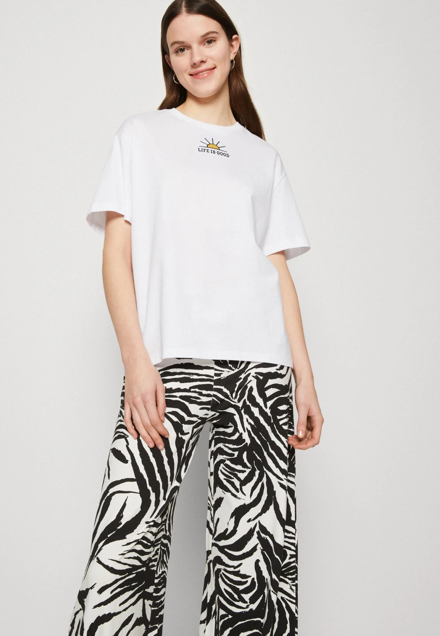 Even&Odd Print T-Shirt - Print T-Shirt 4 Even&Odd Print T-Shirt - Print T-Shirt - Image 4