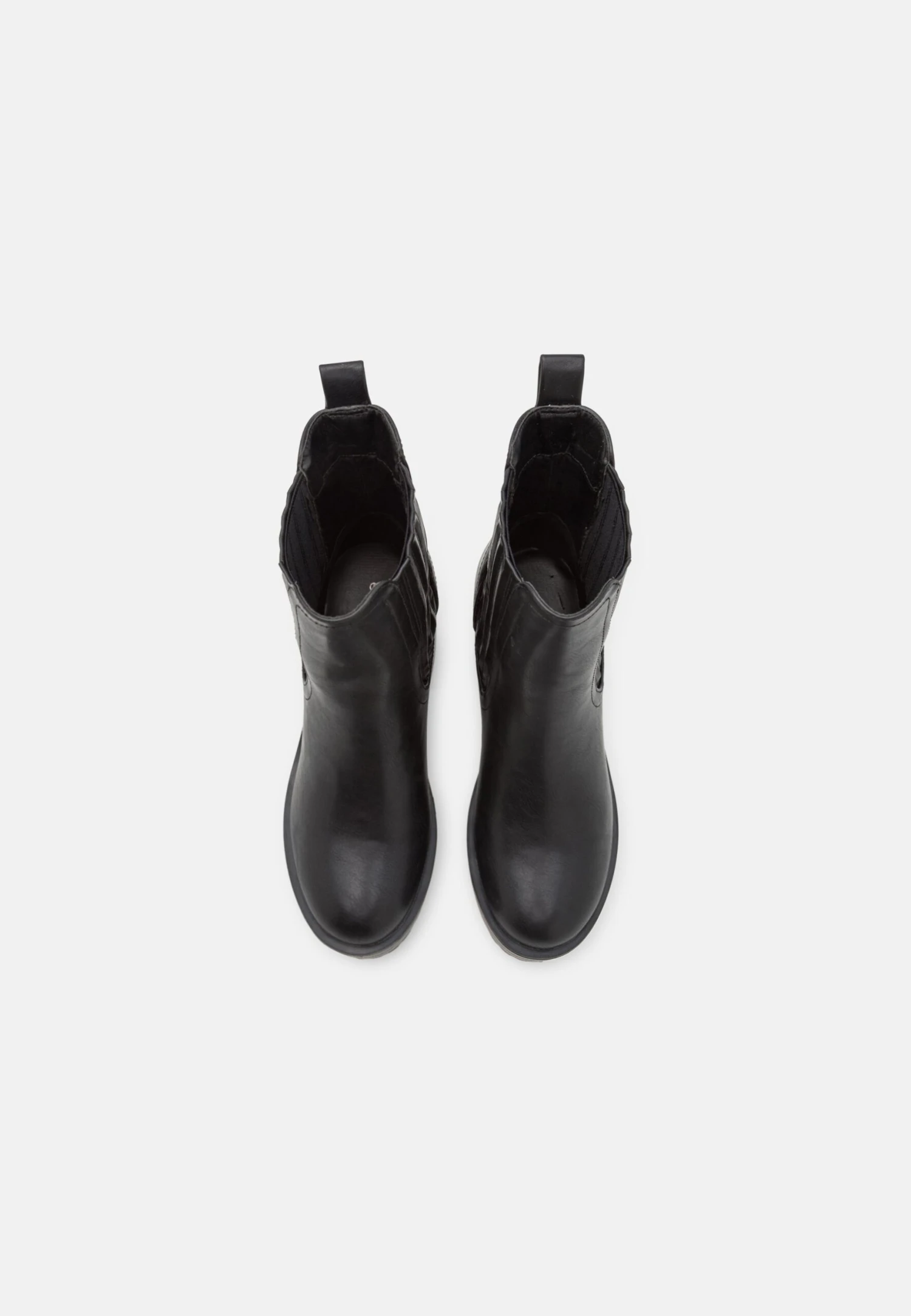 Platform Ankle Boots - Black 6 Platform Ankle Boots - Black - Image 6