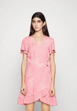 Even&Odd Day Dress - Pink/White
