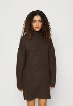 Even&Odd Jumper Dress - Dark Brown