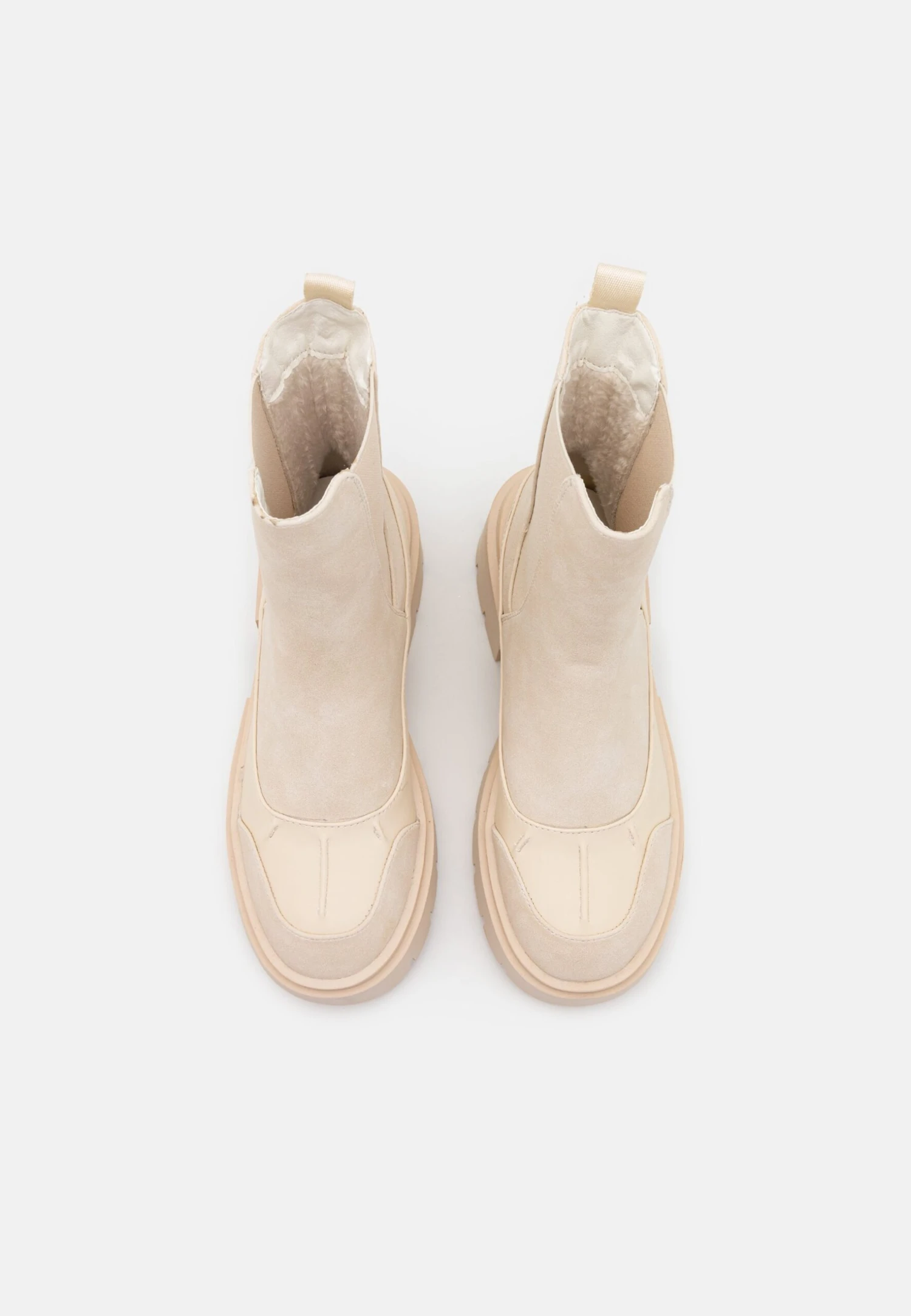 Even&Odd Winter Boot - Platform Ankle Boots - Off-White 6 Even&Odd Winter Boot - Platform Ankle Boots - Off-White - Image 6