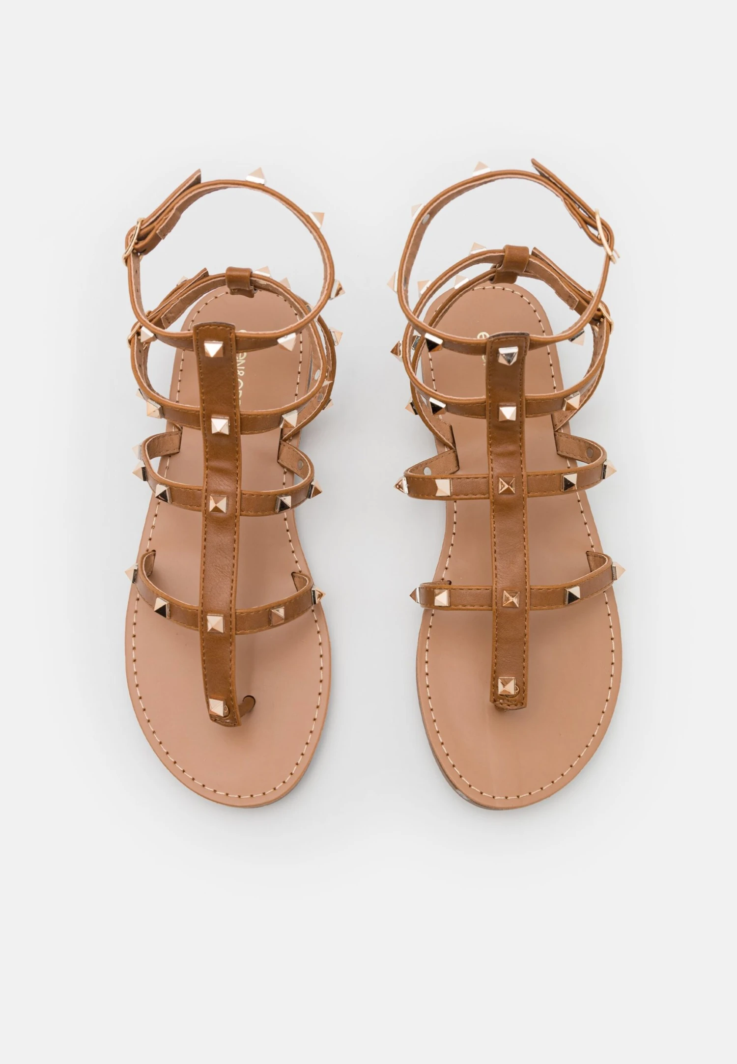 Even&Odd Sandals - Cognac 6 Even&Odd Sandals - Cognac - Image 6