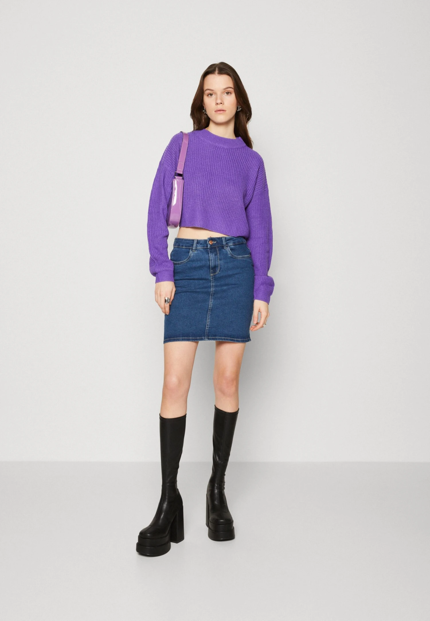 Even&Odd Jumper - Purple 2 Even&Odd Jumper - Purple - Image 2