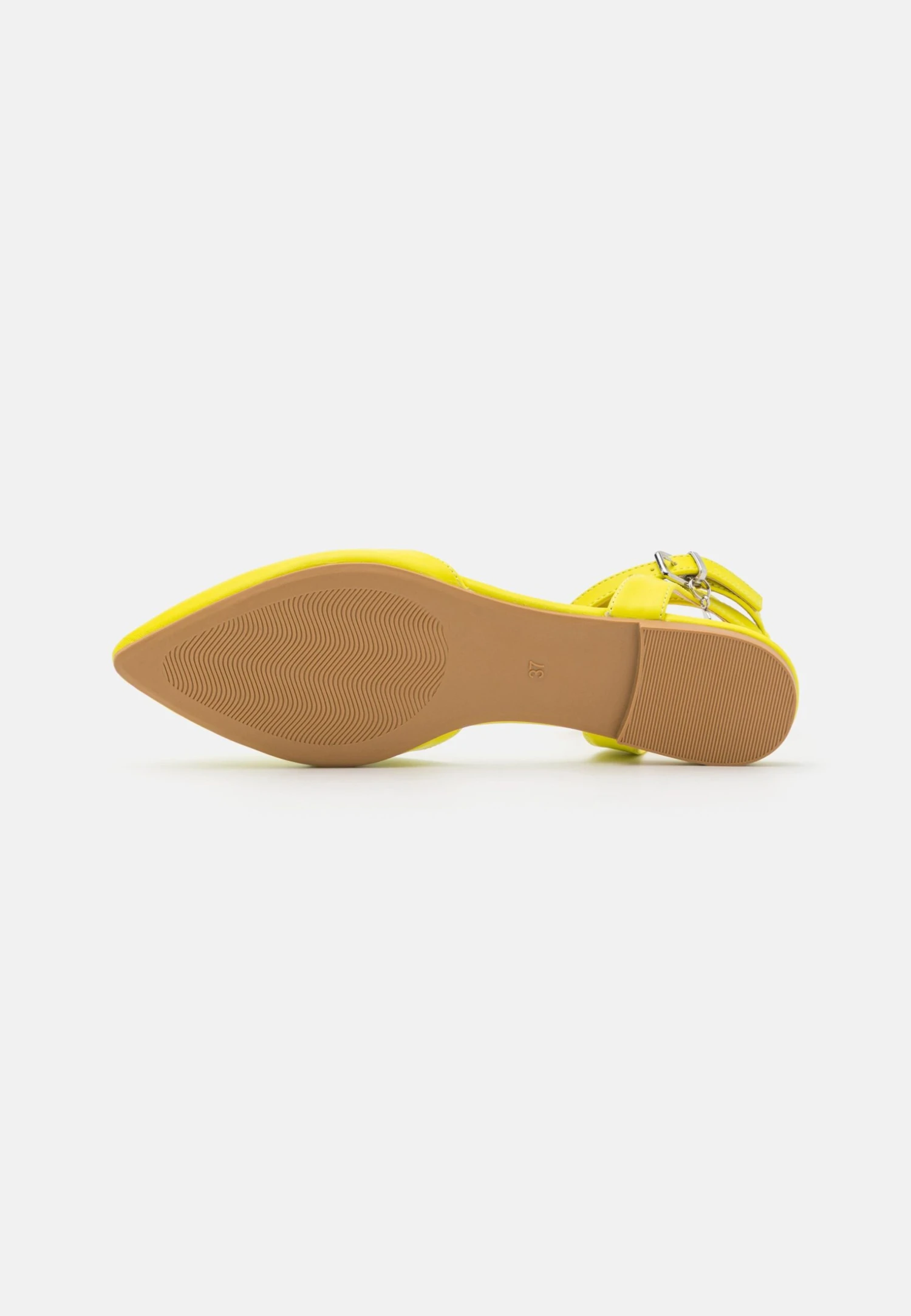 Even&Odd Slingback Ballet Pumps - Yellow 5 Even&Odd Slingback Ballet Pumps - Yellow - Image 5