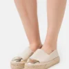 Even&Odd Espadrilles - Beige/ Gold