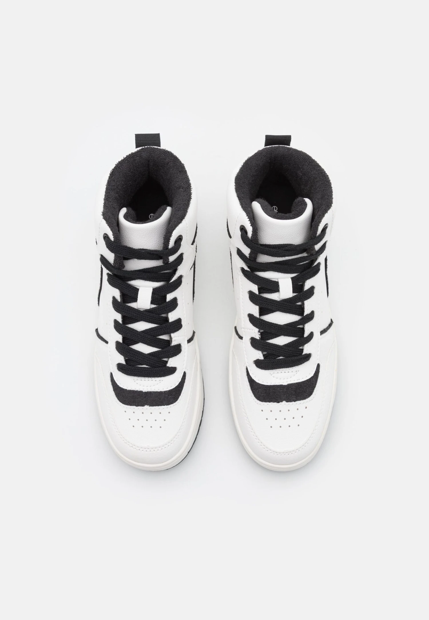 Even&Odd High-Top Trainers - White/Black 6 Even&Odd High-Top Trainers - White/Black - Image 6