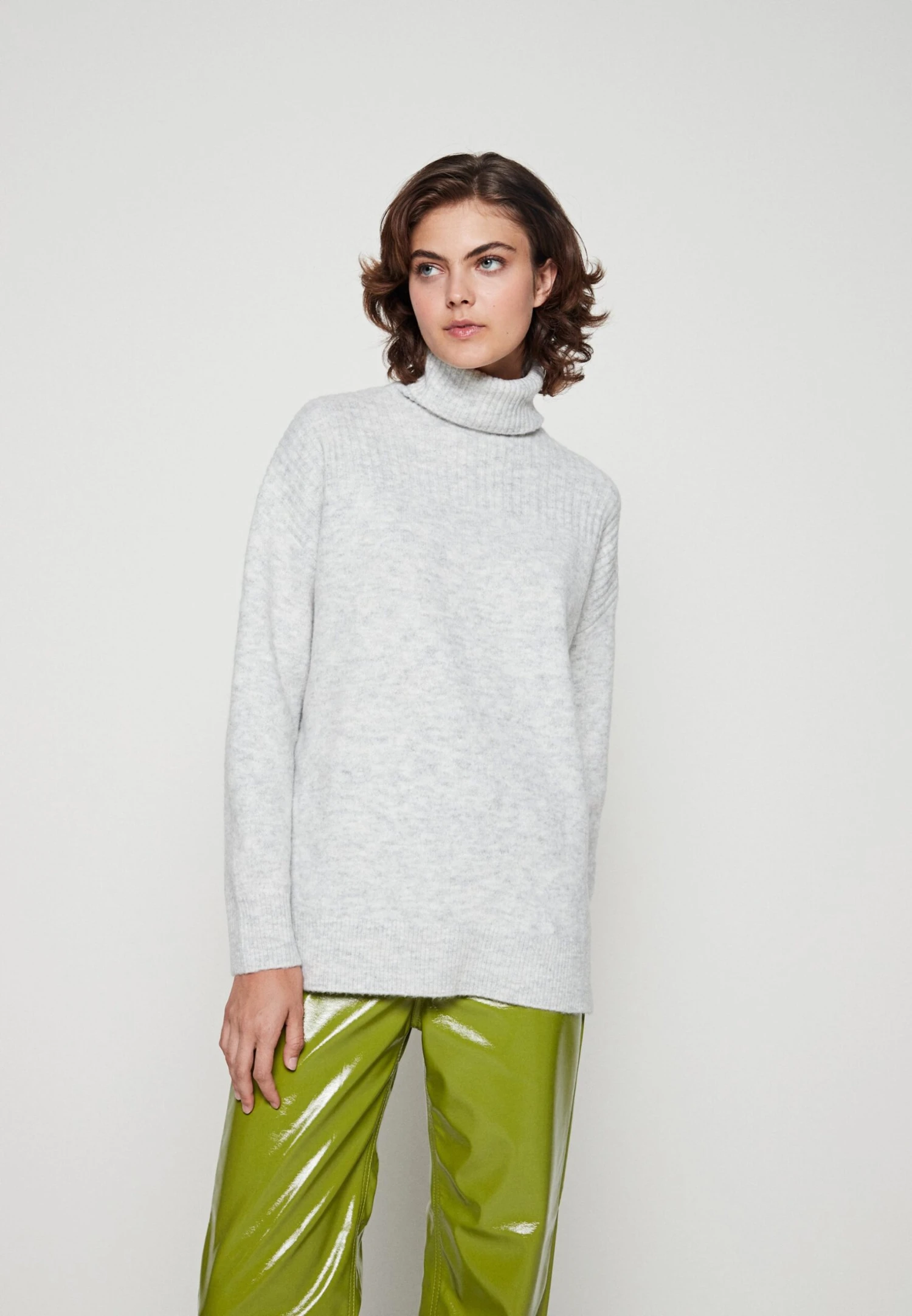 Even&Odd Jumper - Mottled Light Grey 1 Even&Odd Jumper - Mottled Light Grey