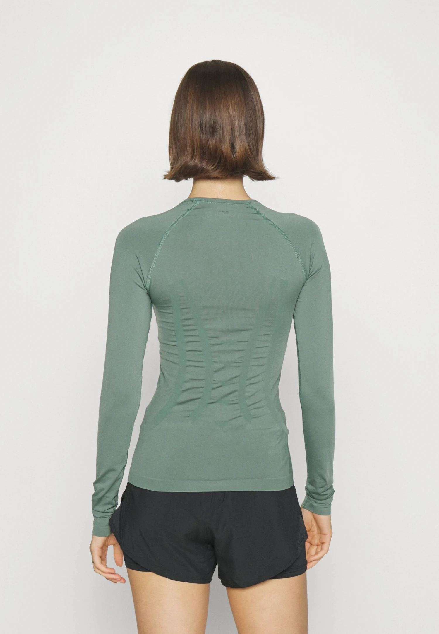Long Sleeved Top - Dark Green 3 Long Sleeved Top - Dark Green - Image 3