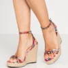 Even&Odd High Heeled Sandals - Multicolor
