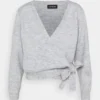 Even&Odd Cardigan - Mottled Light Grey