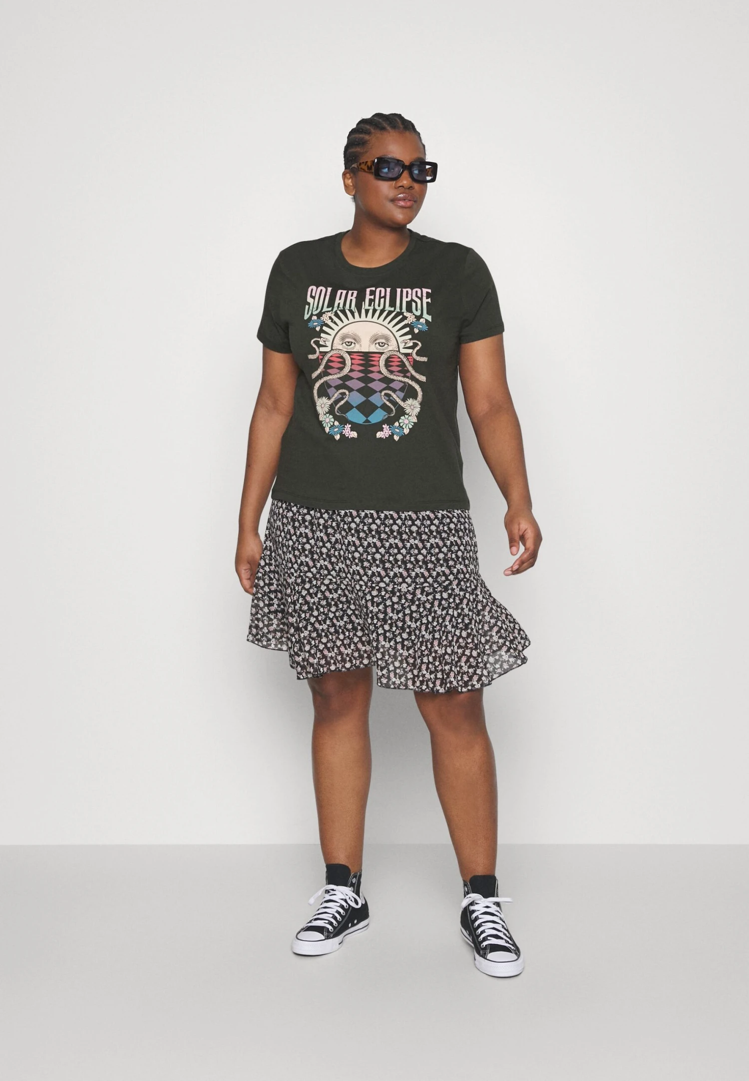 Print T-Shirt - Anthracite 2 Print T-Shirt - Anthracite - Image 2