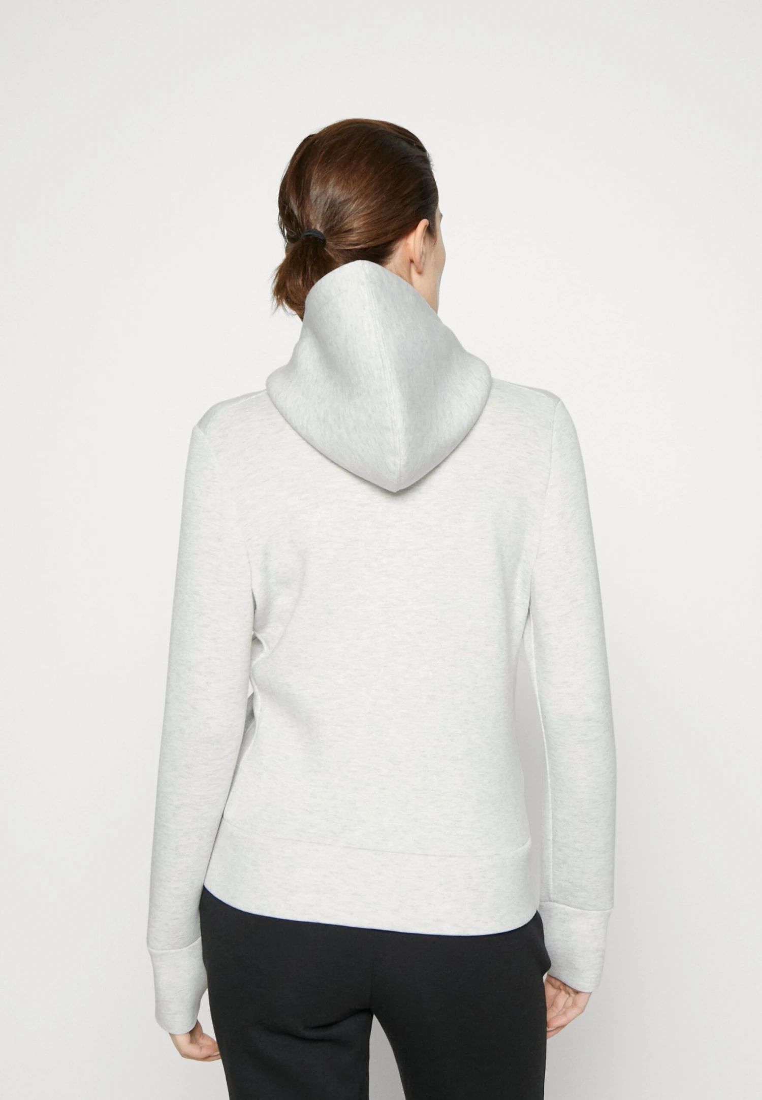 Zip-Up Sweatshirt - Grey 3 Zip-Up Sweatshirt - Grey - Image 3