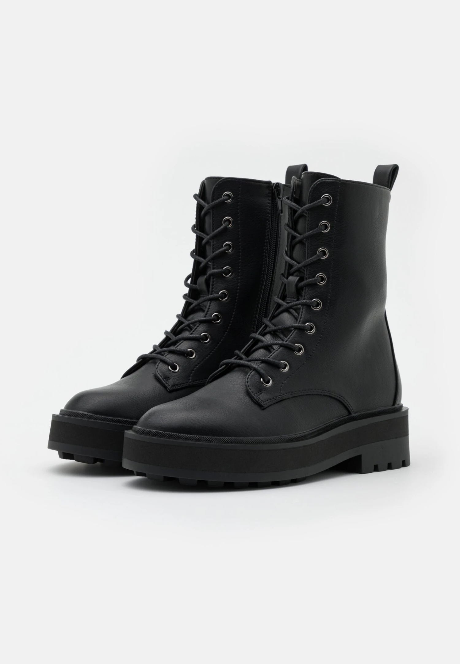 Even&Odd Platform Ankle Boots - Black 3 Even&Odd Platform Ankle Boots - Black - Image 3