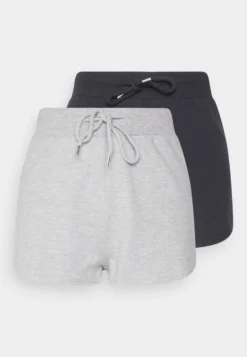 2 Pack - Shorts - Black - Light Grey