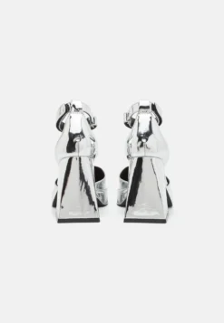 Even&Odd Platform Heels - Silver-Coloured -Even-Odd Store bbd50063bfa849b685f379a67a14547d scaled